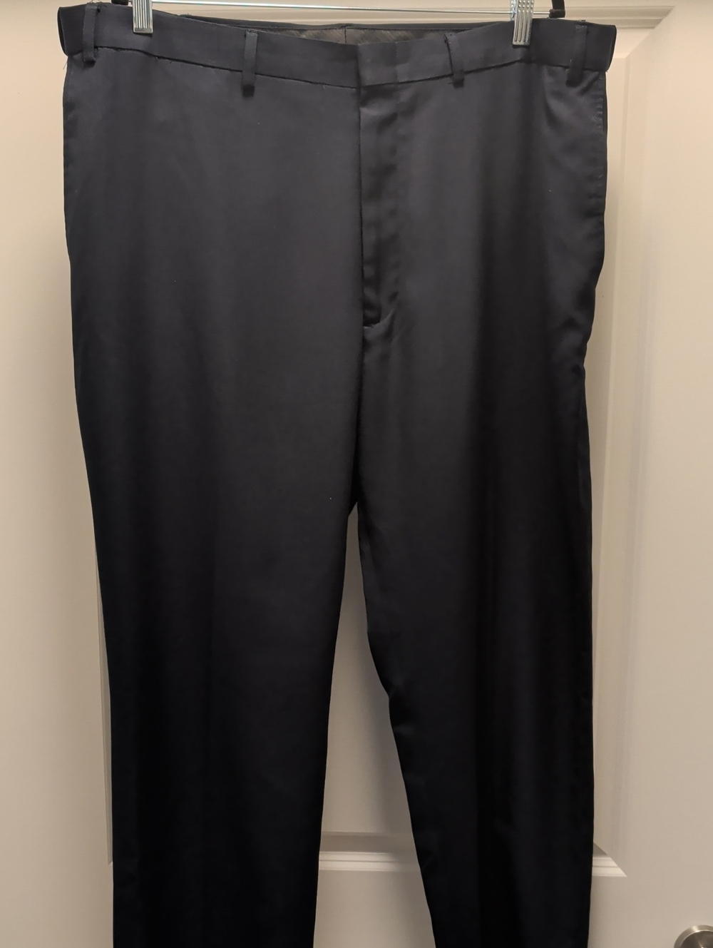 BOTANY 500- 40W 29 L -Classic Black Men's Dress Pants